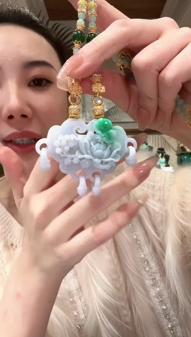 【闪购商品】翡翠颈饰未镶嵌国风