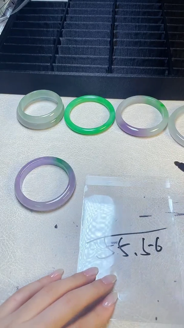 缅风美人翠手镯332