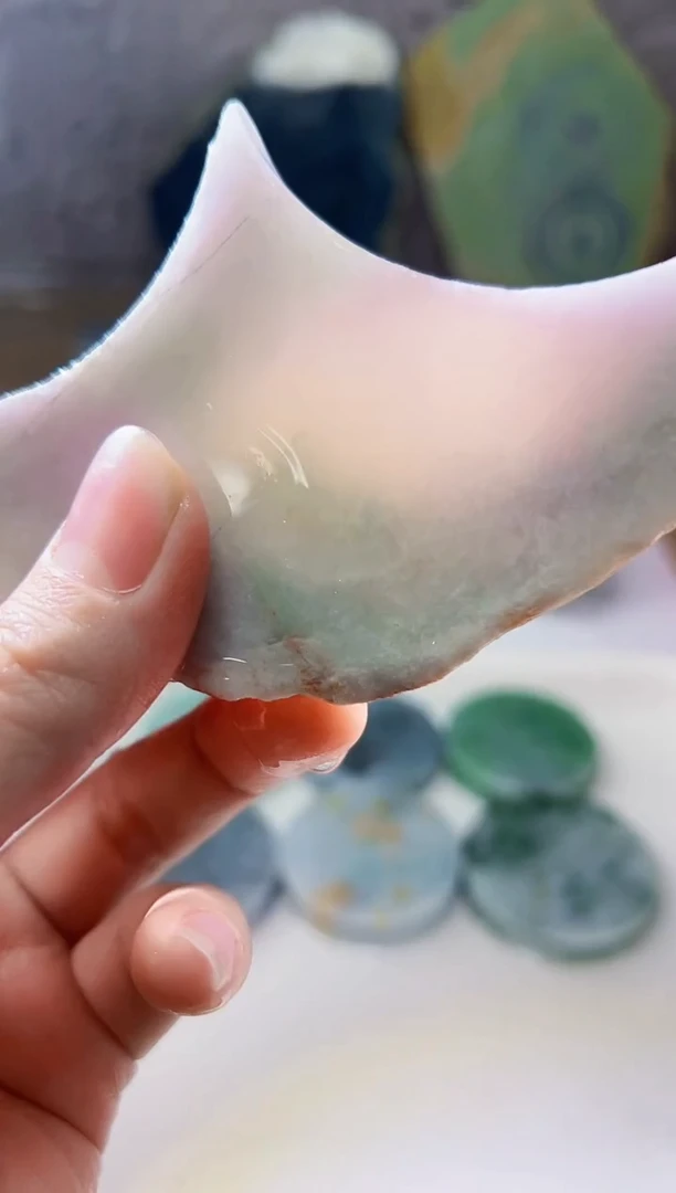 裸石翡翠天然翡翠A货石 南 285