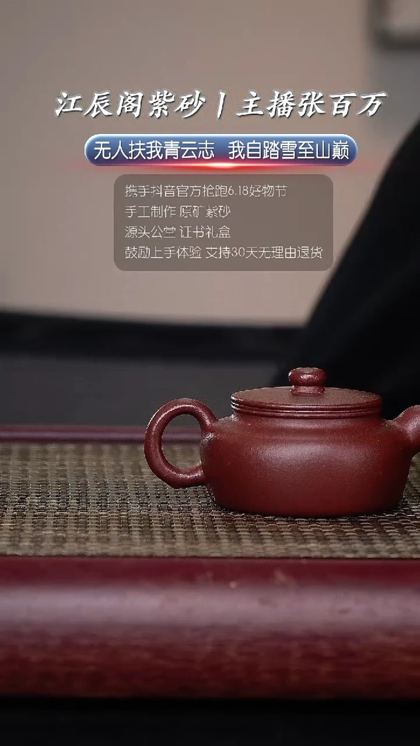 茶壶紫砂宜兴原矿紫砂壶 底槽清