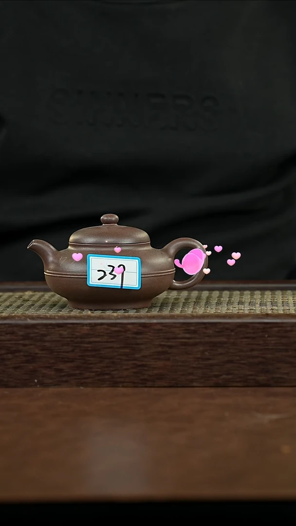茶壶紫砂@@陈亮线圆（239）