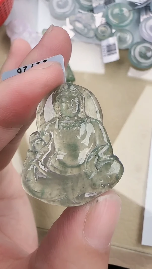 翡翠未镶嵌颈饰缅甸翡翠a货