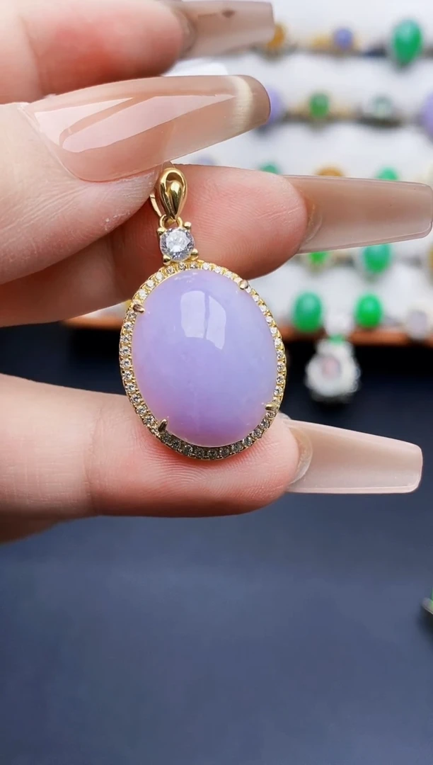 银S925镶嵌戒指翡翠0357