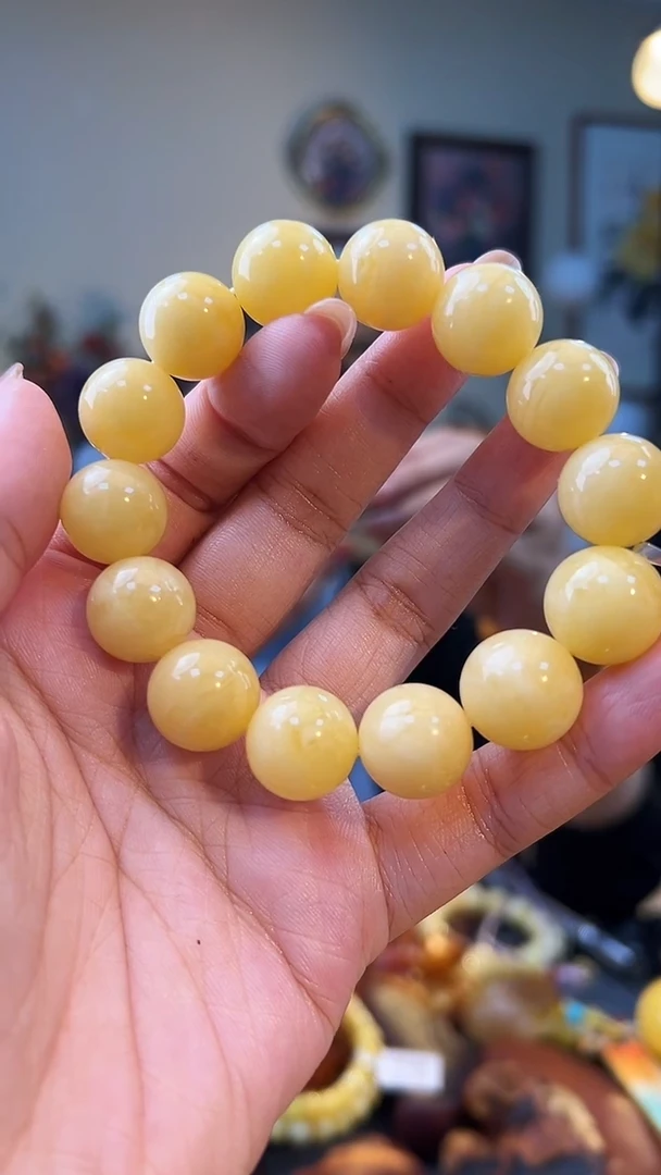 手串蜜蜡未镶嵌成品