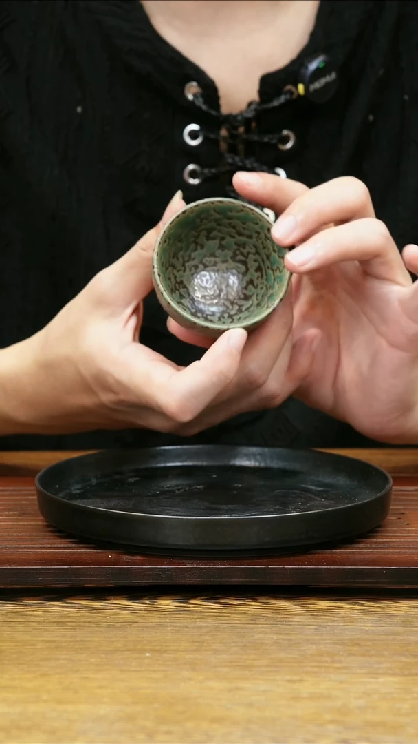 柴烧老岩泥高温茶器皿