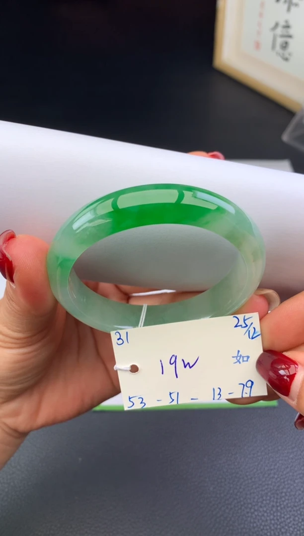 未镶嵌手镯翡翠假一赔三   手镯