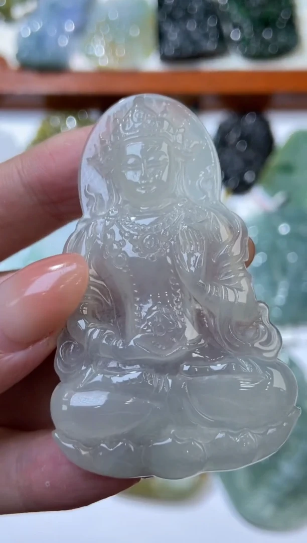 未镶嵌挂件翡翠300850  多人