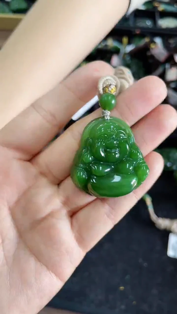 【闪购商品】和田玉吊坠未镶嵌37MM 多样性发一