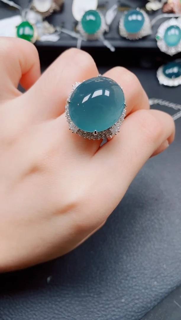 未镶嵌戒指翡翠翡翠