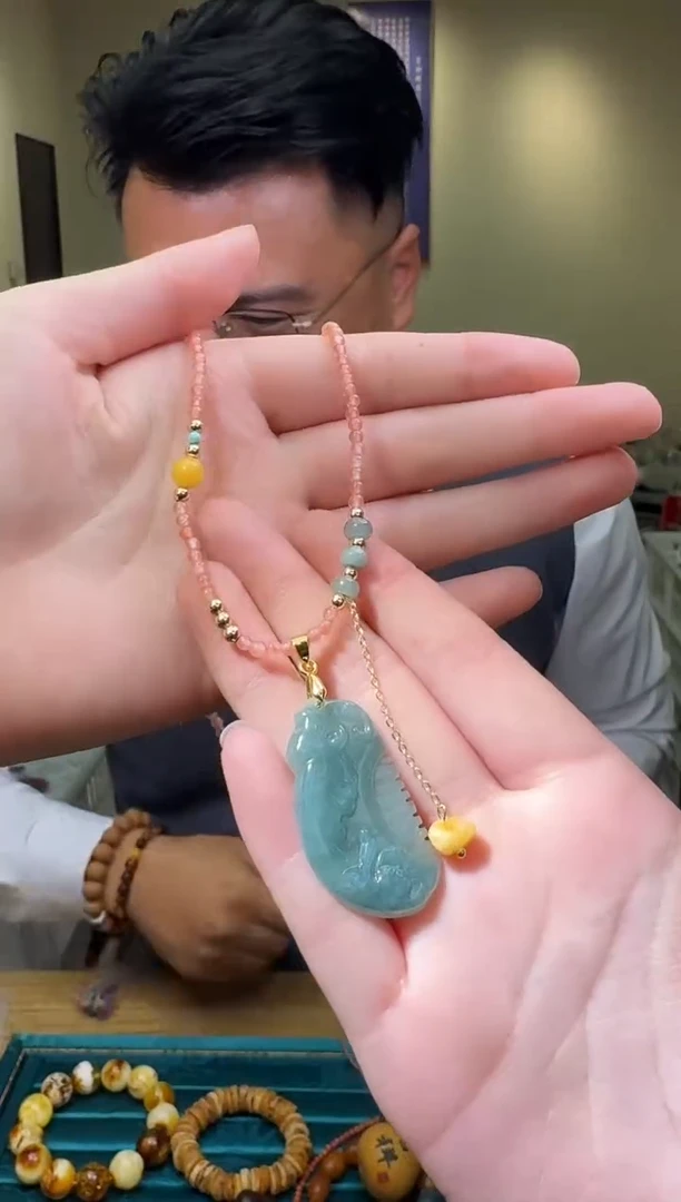 颈饰未镶嵌翡翠多样性发一件 304