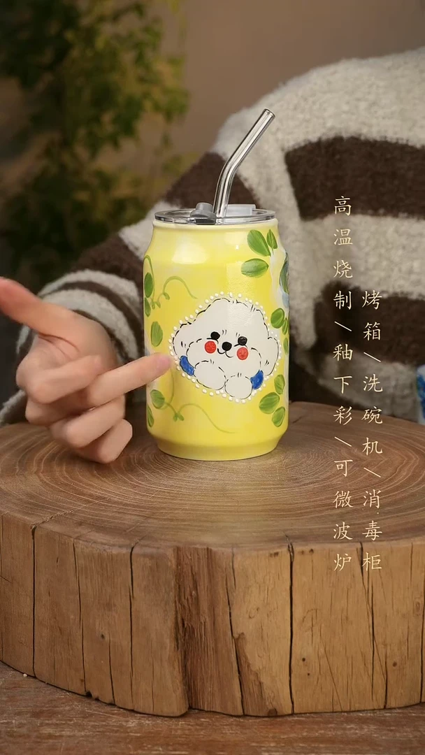 碗瓷景德镇手工手绘高温瓷釉下彩