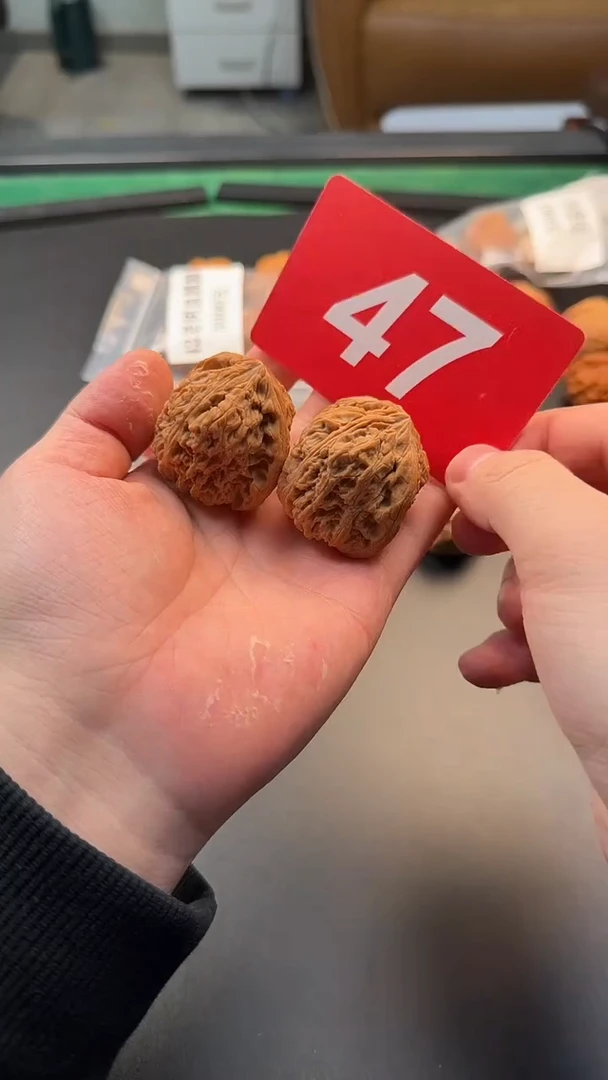 把件文玩核桃42涿鹿凹底南疆石