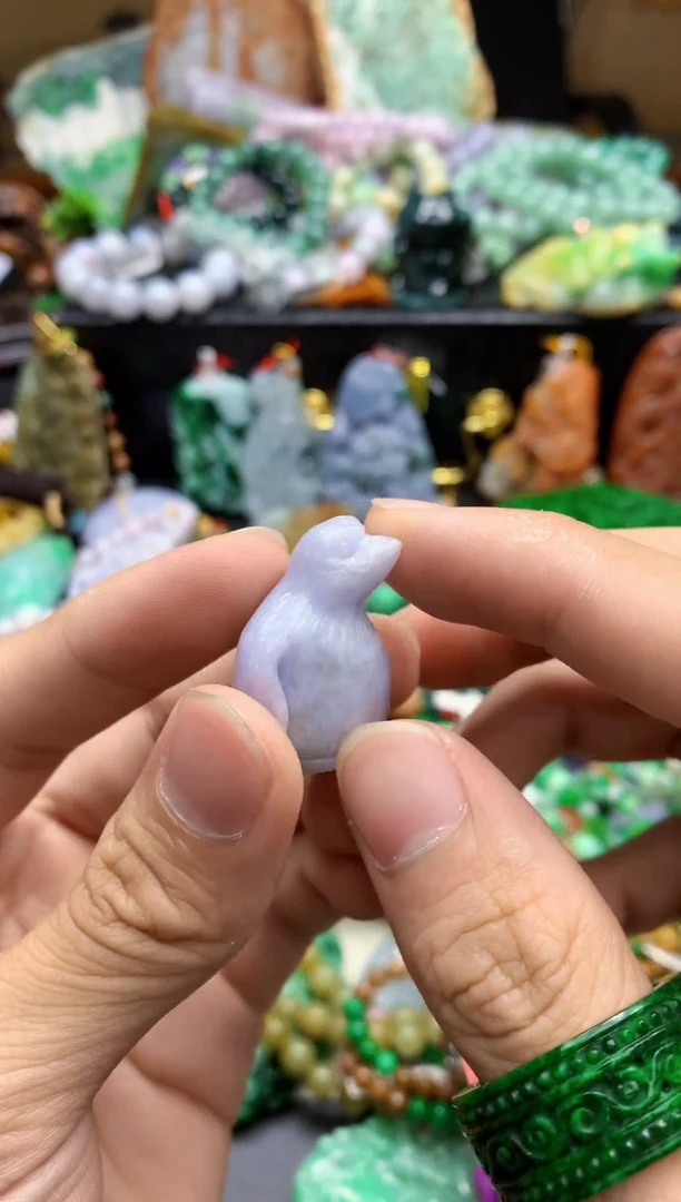 颈饰未镶嵌翡翠天然缅甸翡翠A货