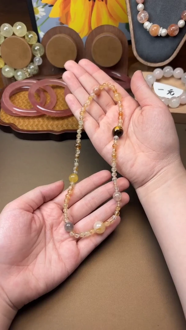 未镶嵌手串水晶1