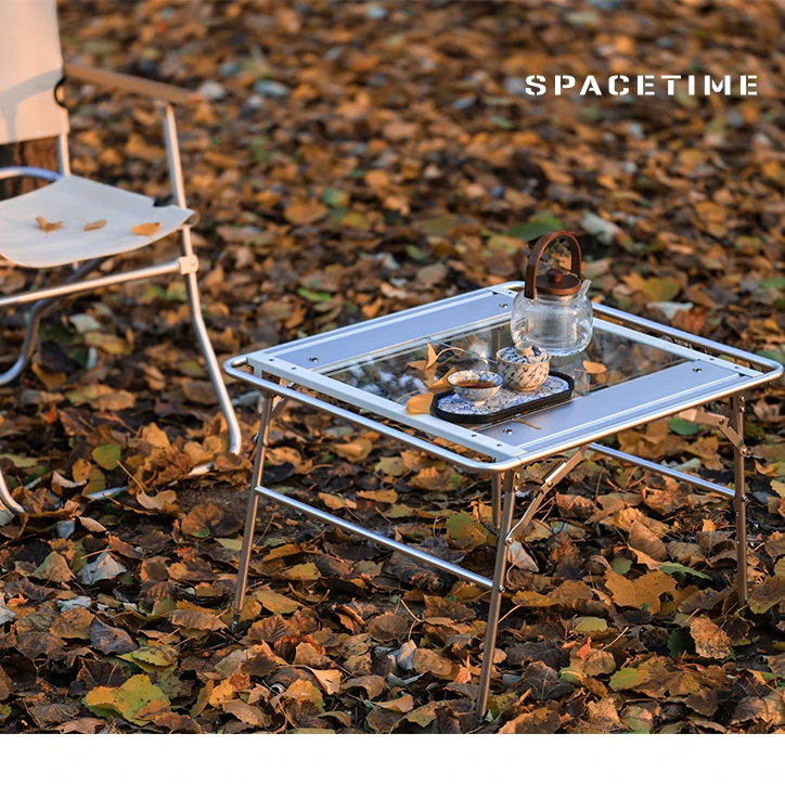 时空露营邂逅两单元IGT铝合金户外折叠桌