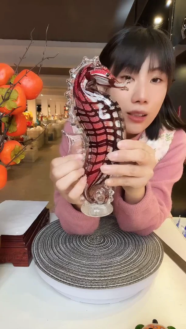 【闪购商品】茶盏琉璃摆件家居摆件