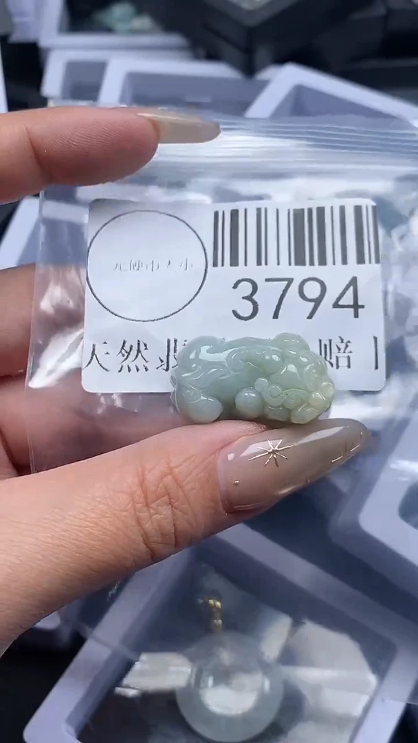 颈饰未镶嵌翡翠3794