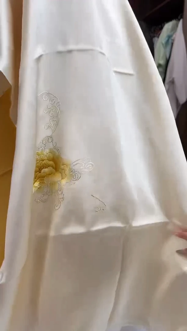 刺绣苏绣100桑蚕丝大披肩