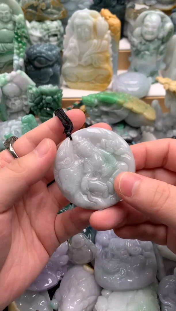 吊坠(不含链)未镶嵌翡翠1