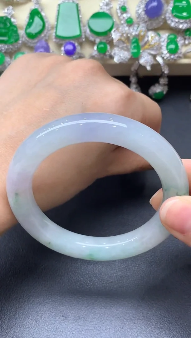 未镶嵌手镯翡翠518-中国好珍宝