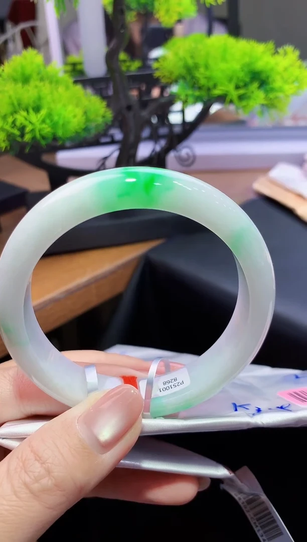 未镶嵌手镯翡翠k324天然A货缅甸翡翠60