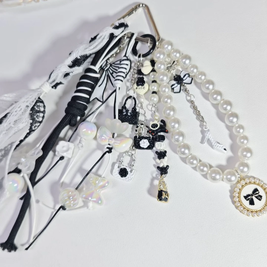 小香风手链独立卡扣适用于手机壳钥匙扣包包挂饰