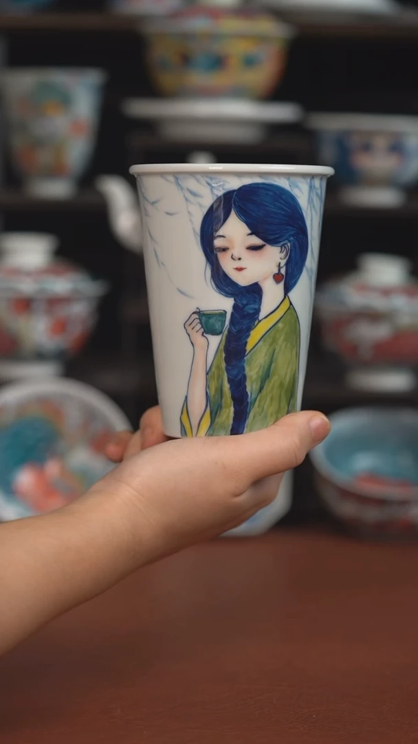 老师作品墨渊可乐杯（微瑕福利 ）