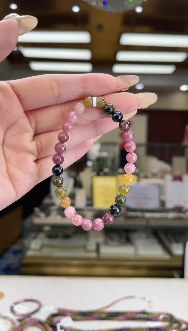 【闪购商品】碧玺/未镶嵌6mm+碧玺单圈多样性发货