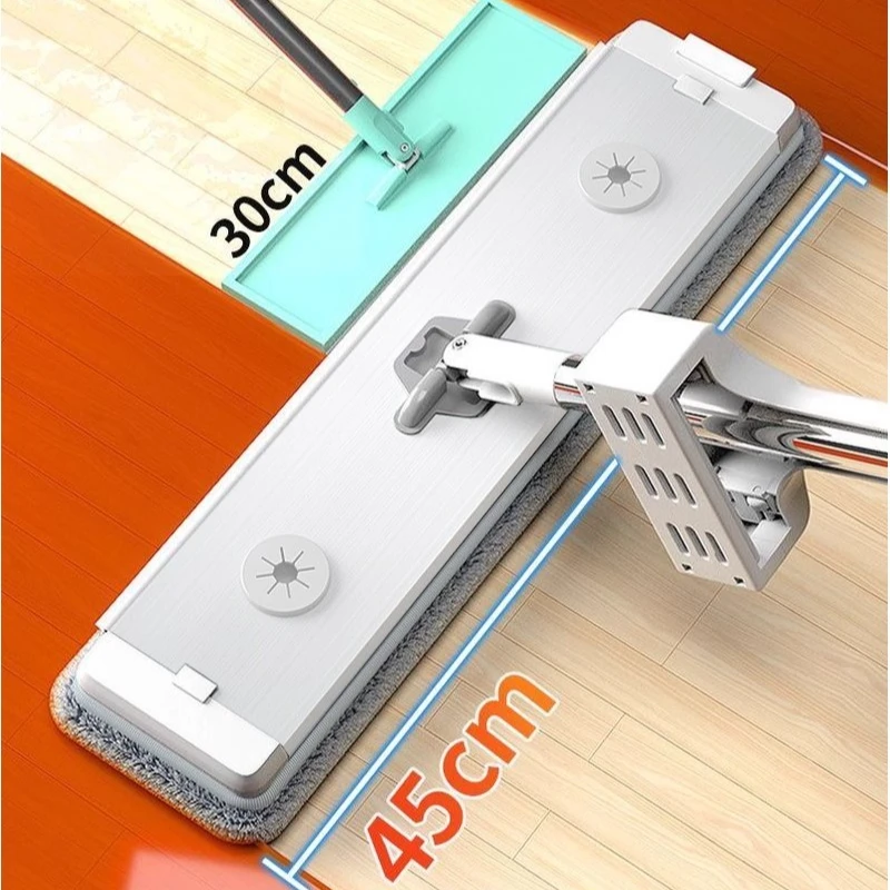 家用懒人拖地免手洗干湿两用大号清洗一拖即净平板拖把清洁神器