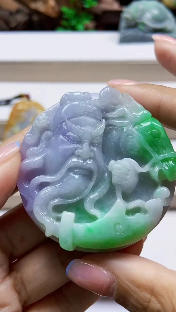 颈饰未镶嵌翡翠翡翠A货