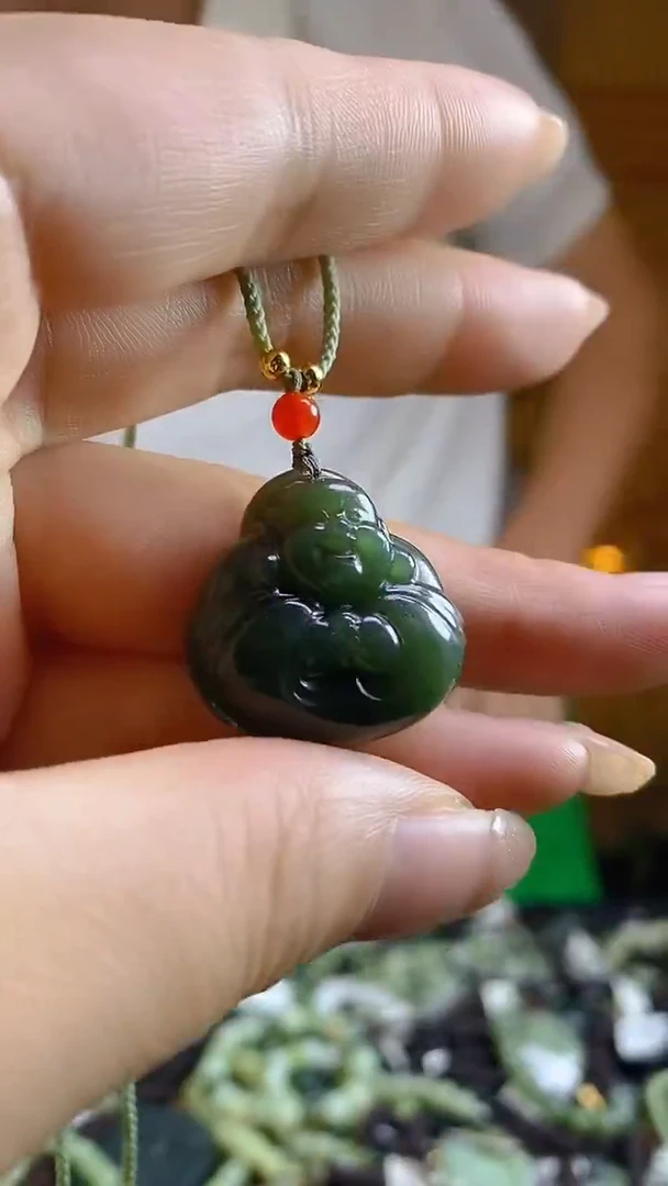 和田玉未镶嵌颈饰多样性发货，拍一发一