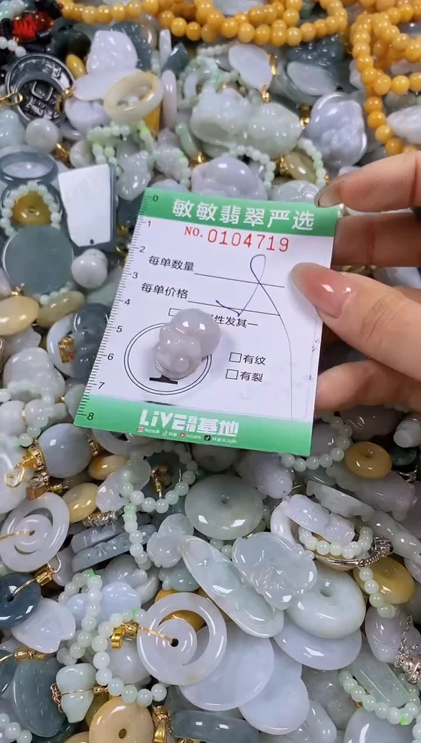 【闪购商品】翡翠颈饰未镶嵌闪购0104719