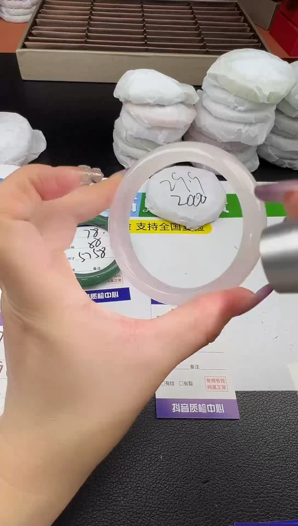 未镶嵌手镯石英质玉圈口 56 57