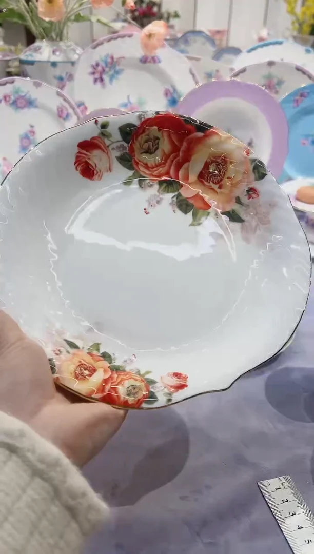 【闪购商品】骨瓷9英寸盘