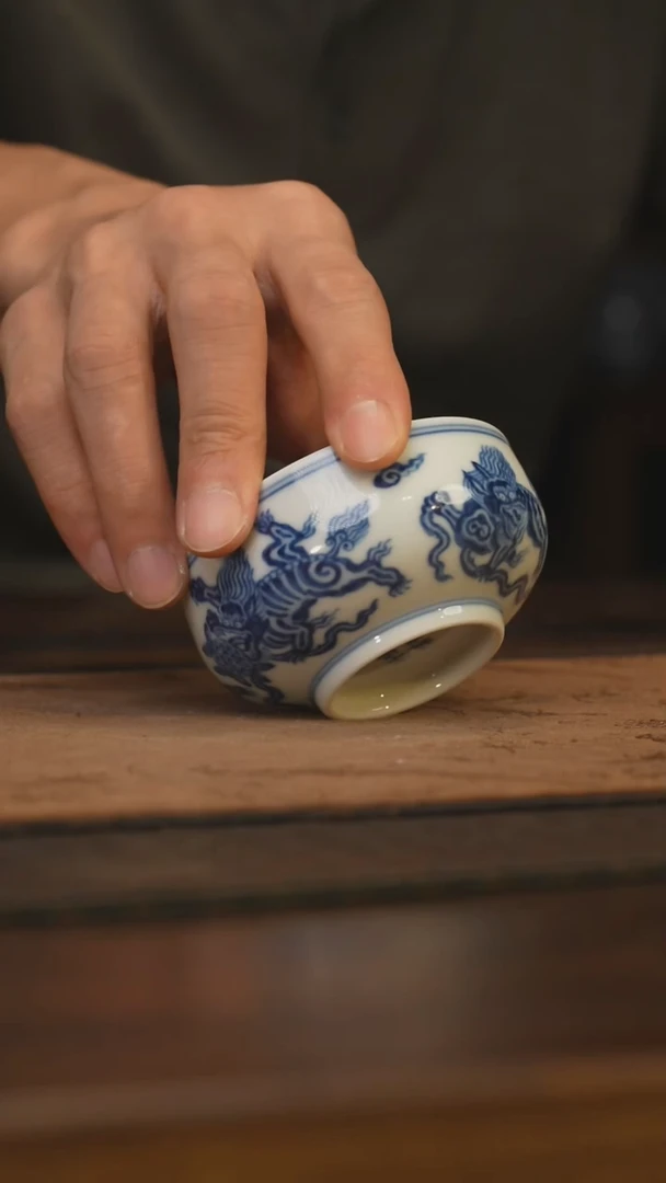 瓷片柴窑青花破价福利