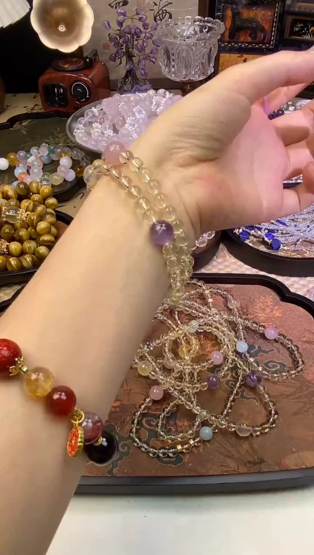 【闪购商品】水晶手链未镶嵌6068手串