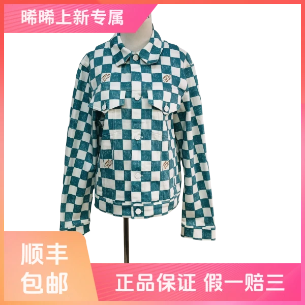 妃鱼/路易威登/棉/外套/95新/s零七零三
