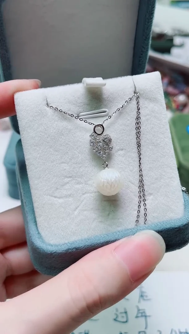 银S925镶嵌其他海水珍珠多样性发一ll