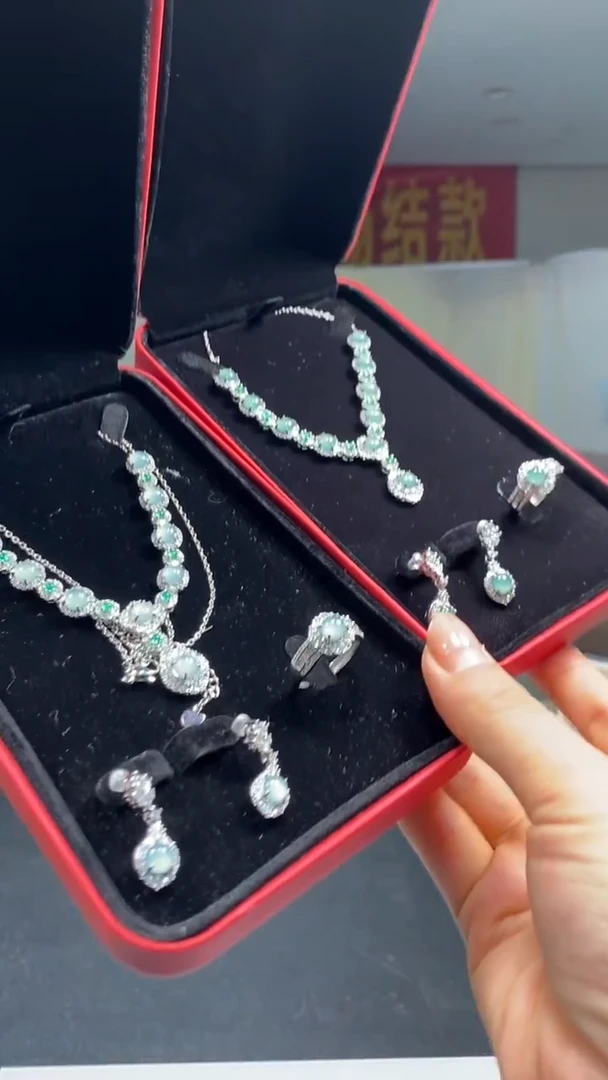 颈饰未镶嵌翡翠多样性发货【只发一套】*q63