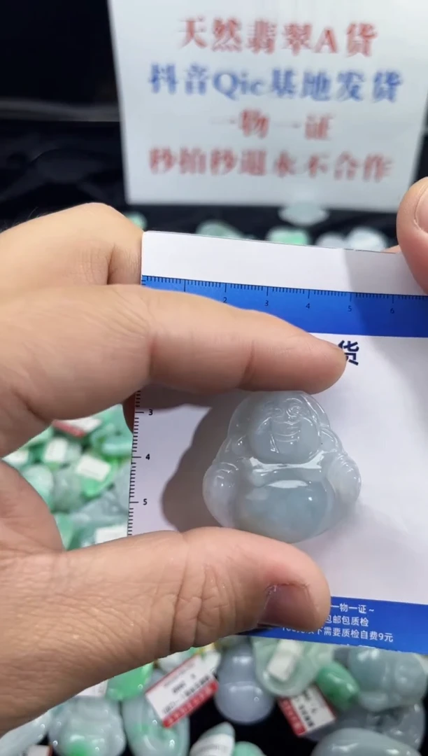 颈饰未镶嵌翡翠天然缅甸翡翠A货吊坠