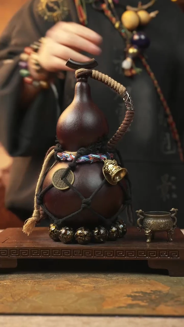 454大漆一物一拍记葫堂出品【不带手串】