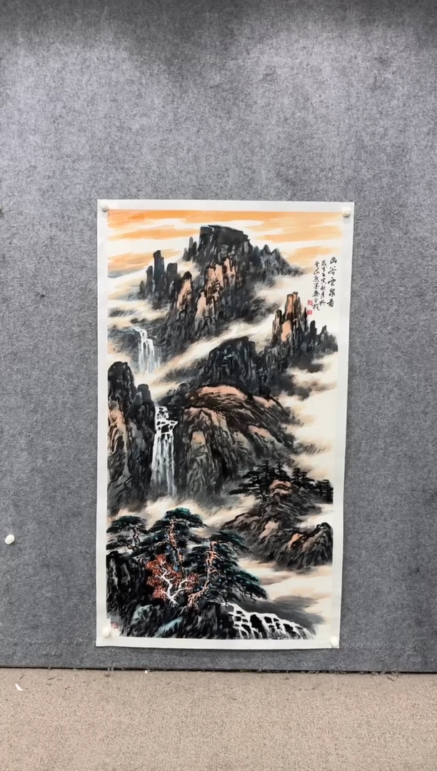 【闪购商品】国画pmb不二轩旗舰店国画QPM27