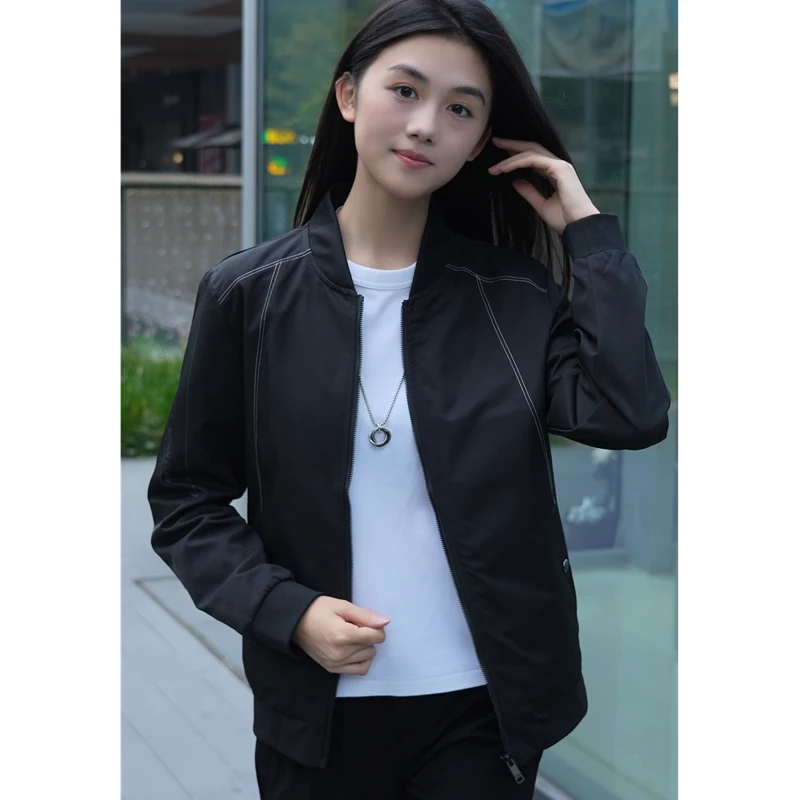 2025新款春秋季棒球领夹克男士韩版简约秋季休闲时尚外套男款上