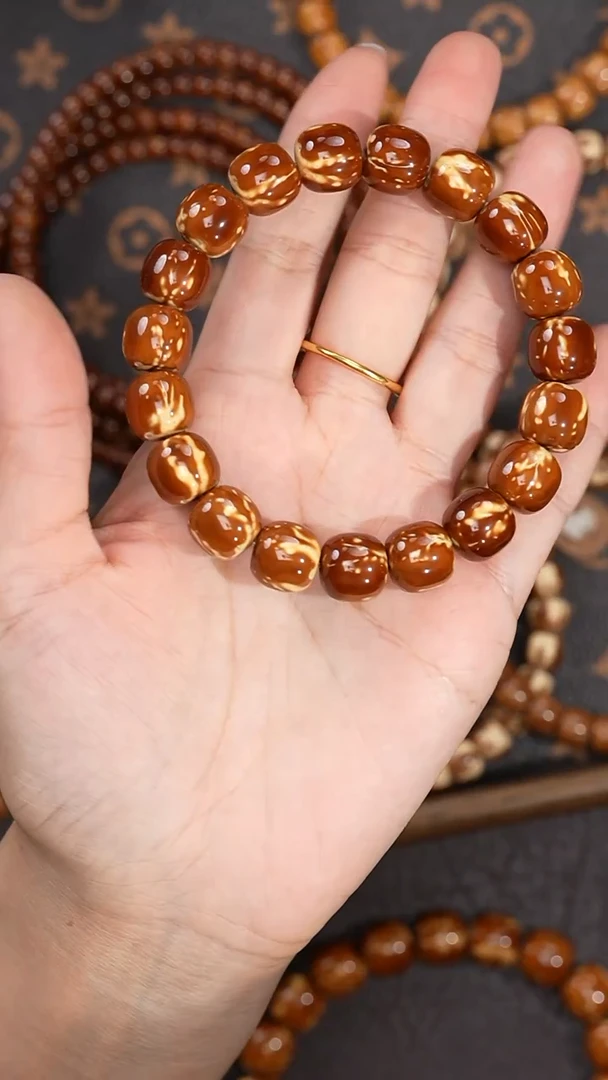 手串紫金鼠12mm火焰纹 老型