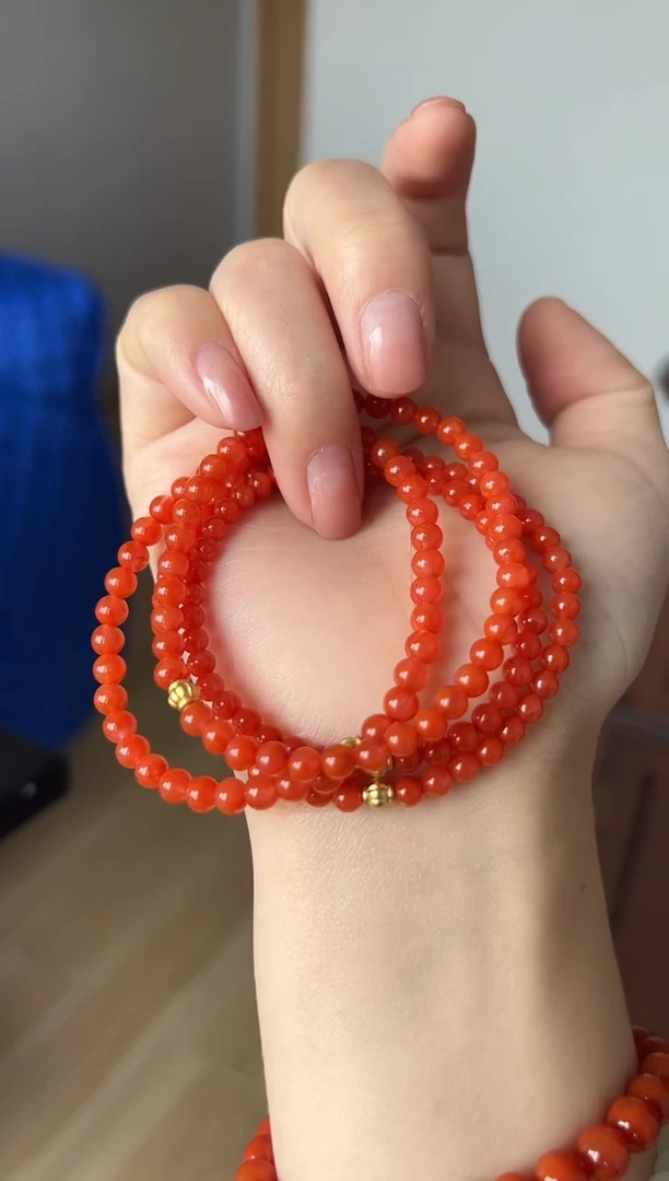 【闪购商品】南红玛瑙手串未镶嵌南红 单圈福利手串