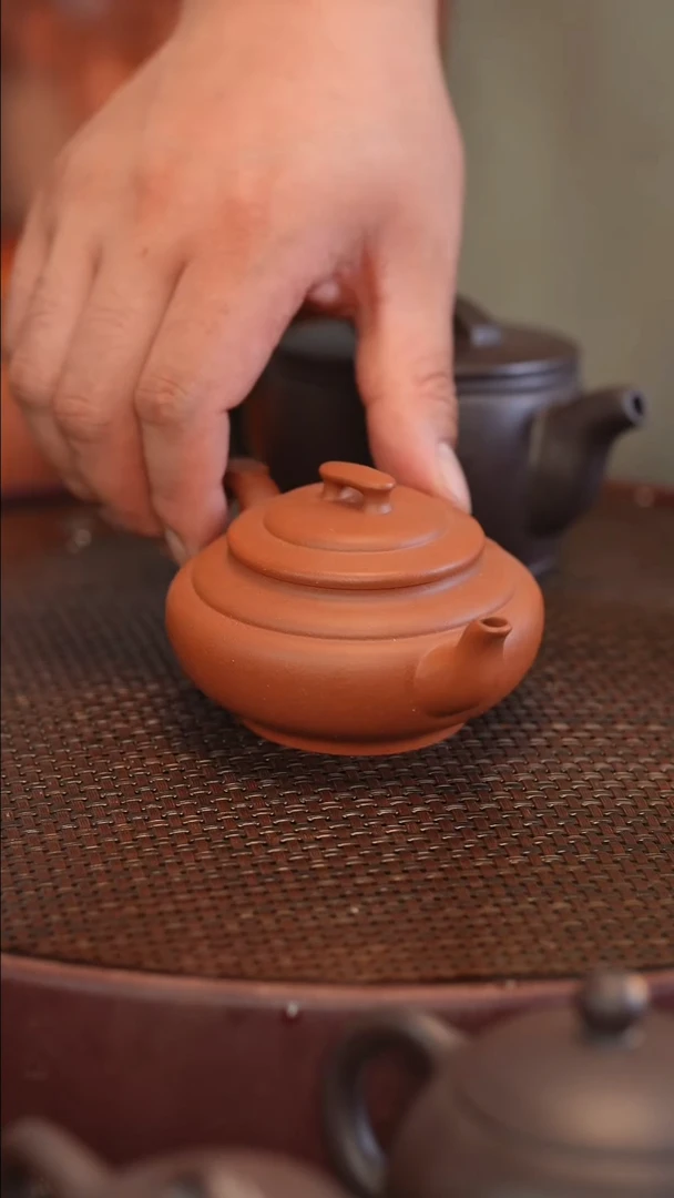 茶壶紫砂原矿手工制作