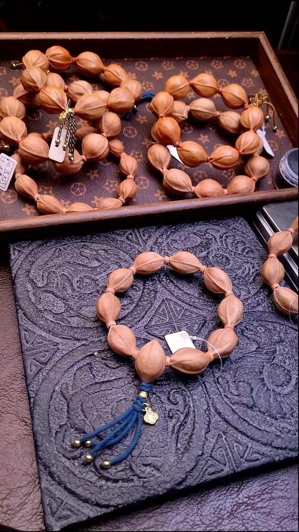 手串橄榄核1726精挑梅林铁核头货-带配套盘玩工具