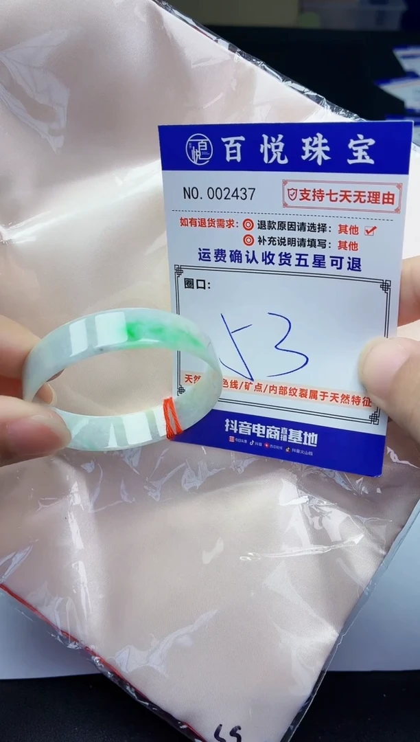 未镶嵌手镯翡翠手镯