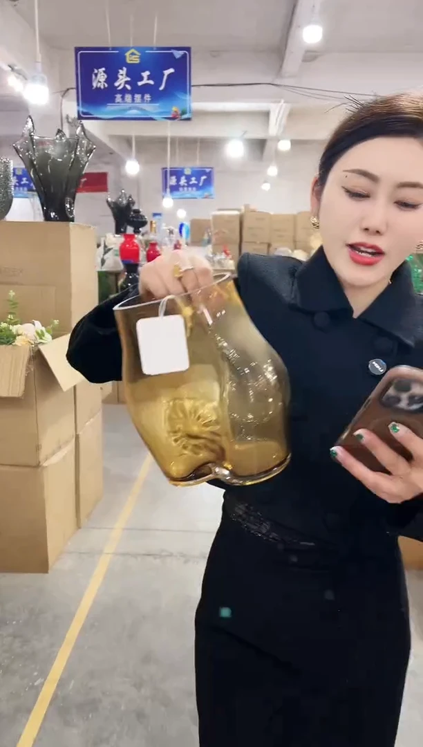 【闪购商品】玻璃私花贸易祁琪-微瑕--K4EKS