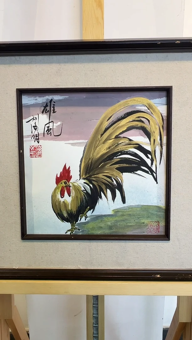 国画LHM  精品绘画作品-1花鸟